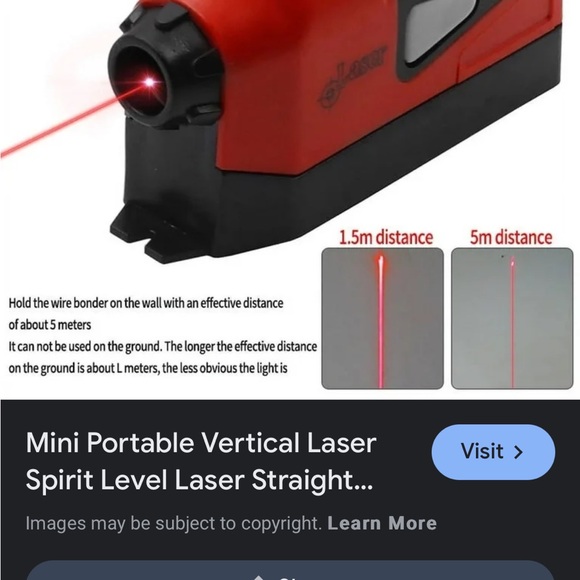 Mini Portable Vertical Laser Spirit Level Laser Straight Level 90 Degree - Picture 11 of 11